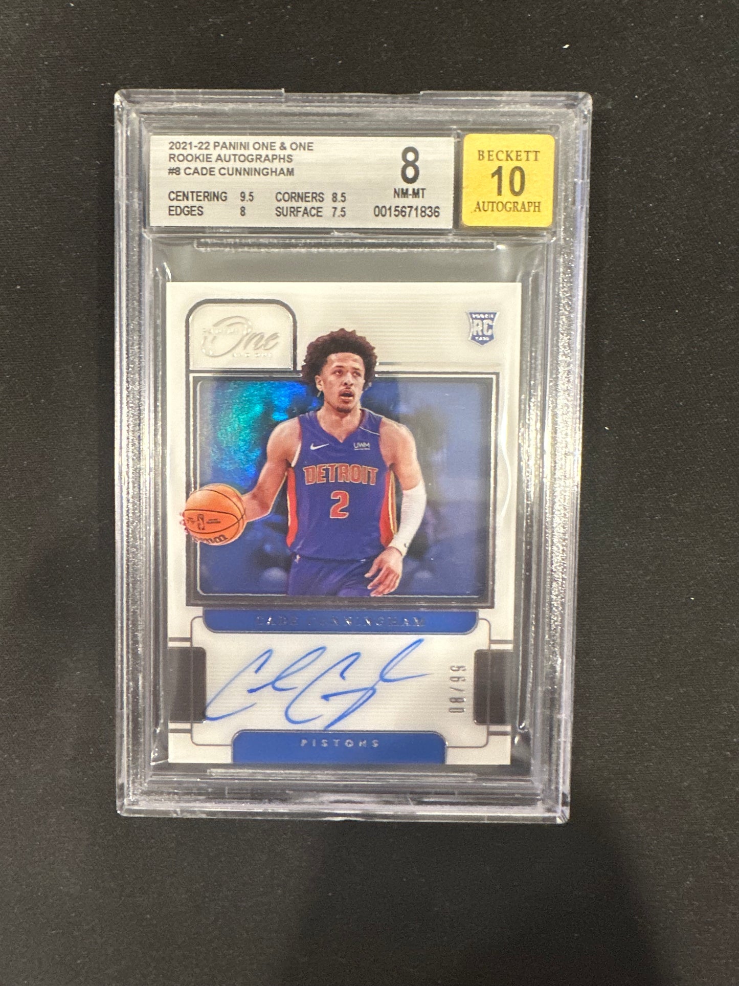 CADE CUNNINGHAM NBA SIGNED