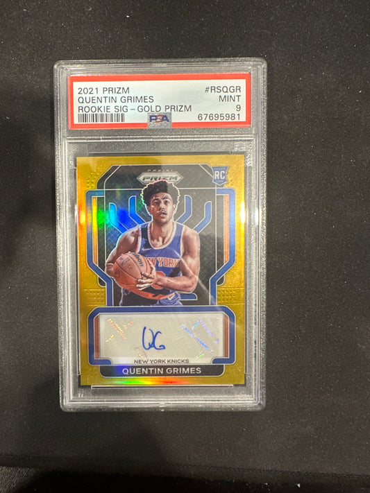 QUENTIN GRIMES NBA SIGNED